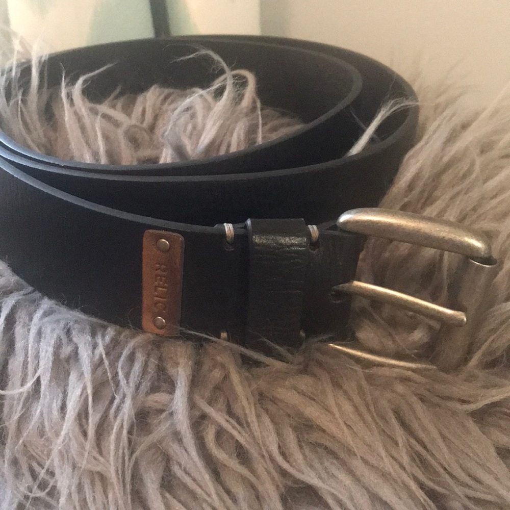 ❤️Black Relic 44 Belt NWT❤️